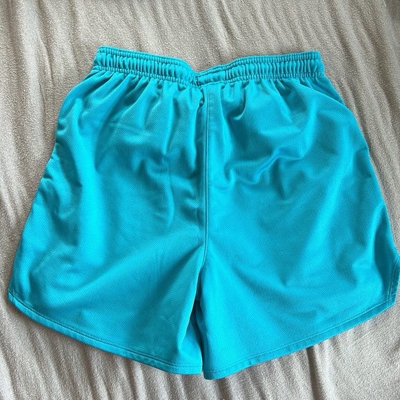 Under Armour Light Blue Shorts, Size Medium - Picture 3 of 4